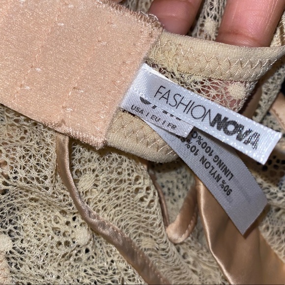 Nude FASHION NOVA (Teddy, Bodysuit) Lingerie - Picture 4 of 4